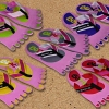 Badelatschen, Zehentrenner, pink, Kategoriebild, Modell Foot Party Small, BeachBotten