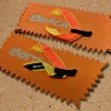 Zehentrenner, Badeschuhe, BeachBotten im Sand stehend, Modell Foot Spike, orange